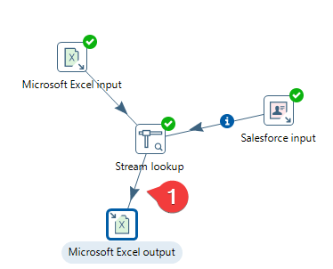 Add Output Connector to Microsoft Excel Output